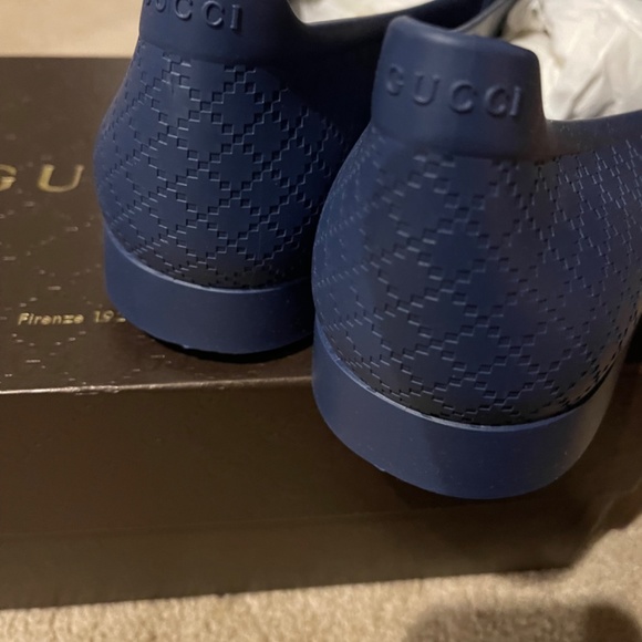 Gucci Rubber Overshoes-Diamanté, Royale - Picture 5 of 5